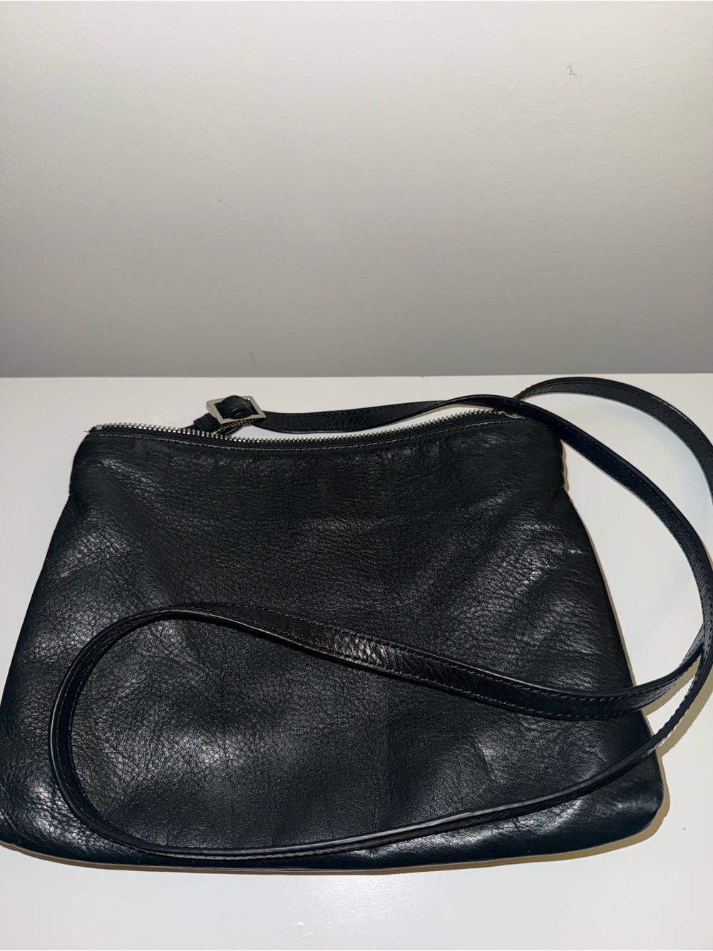 Black leather purse. Great condition